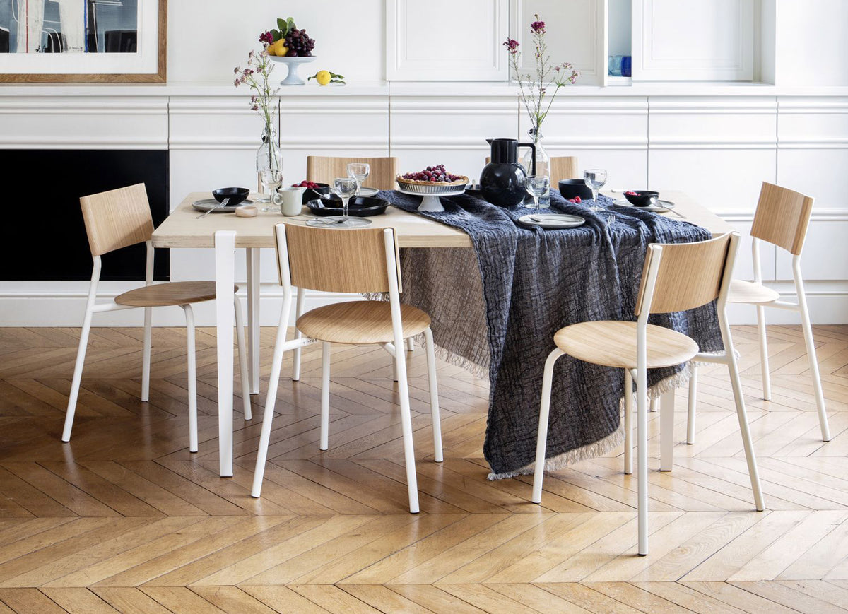 Tiptoe Steel Table Legs Set by TipToe, showing tiptoe steel table legs set in live shot.