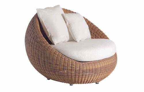 Bubble Lounge Chair by Point - Toasted 03, Fabric G1.