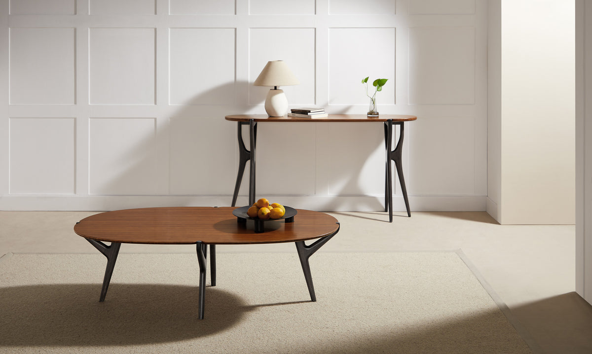 Tofino Coffee Table by Greeninton, showing tofino coffee table in live shot.