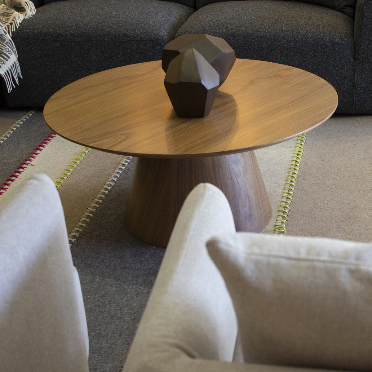 Tower Coffee Table by Mobital, showing tower coffee table in live shot.