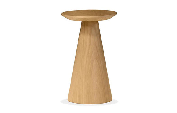 Tower End Tables by Mobital - Small, White Oak Veneer.