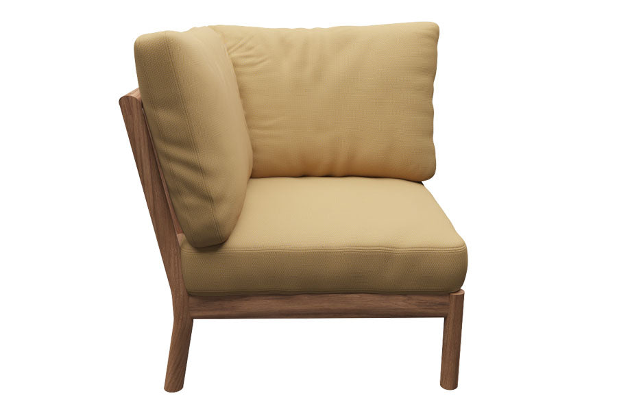 Tradition Corner Module by Skagerak, showing front view of tradition corner module.