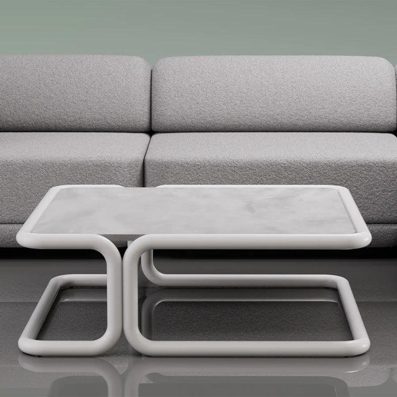 Tube Coffee Table by Bend, showing tube coffee table in live shot.