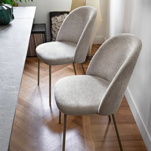 Tuka Mid Chair by Connubia, showing tuka mid chair in live shot.