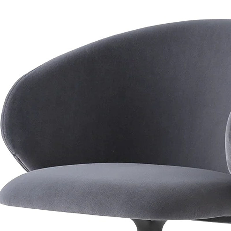 Tuka Swivel 180 Chair by Connubia, showing closeup view of tuka swivel 180 chair.