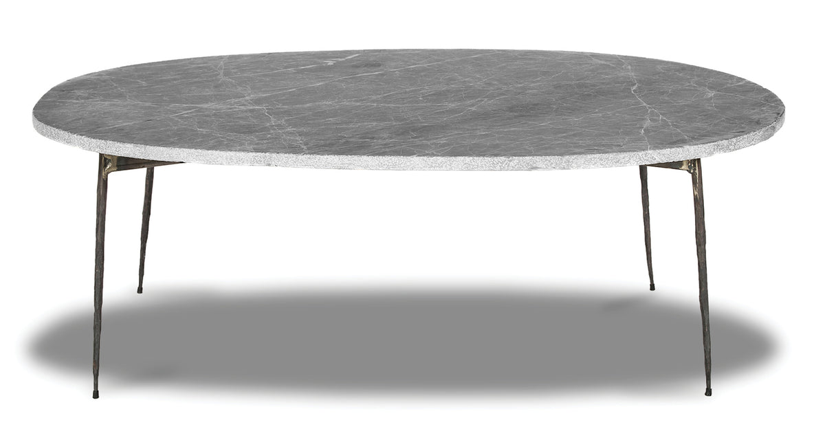 Tuktuk Coffee Table by Mobital, showing front view of tuktuk coffee table.