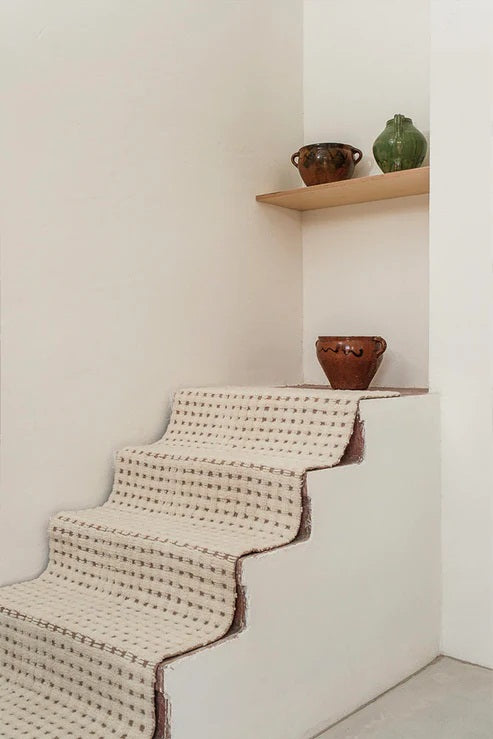 Unexpected Wool Rug by Lorena Canals, showing unexpected wool rug in live shot.
