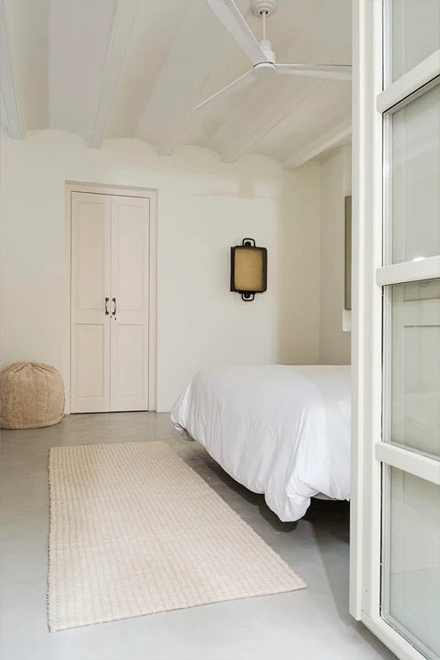 Unexpected Wool Rug by Lorena Canals, showing unexpected wool rug in live shot.