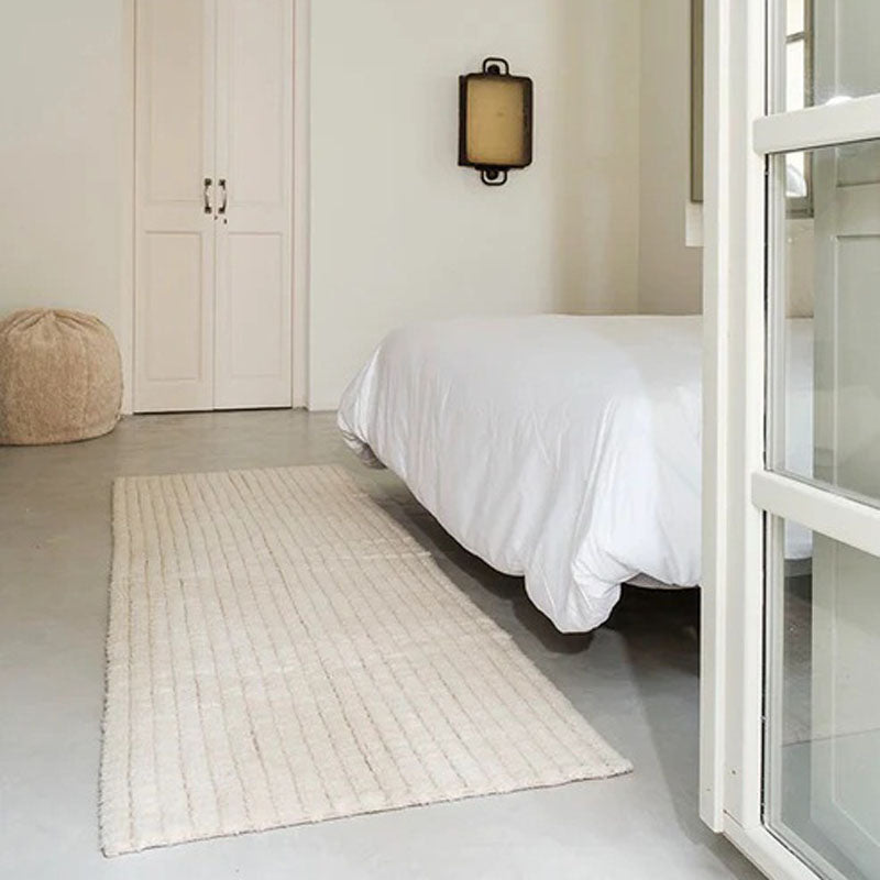 Unexpected Wool Rug by Lorena Canals, showing unexpected wool rug in live shot.