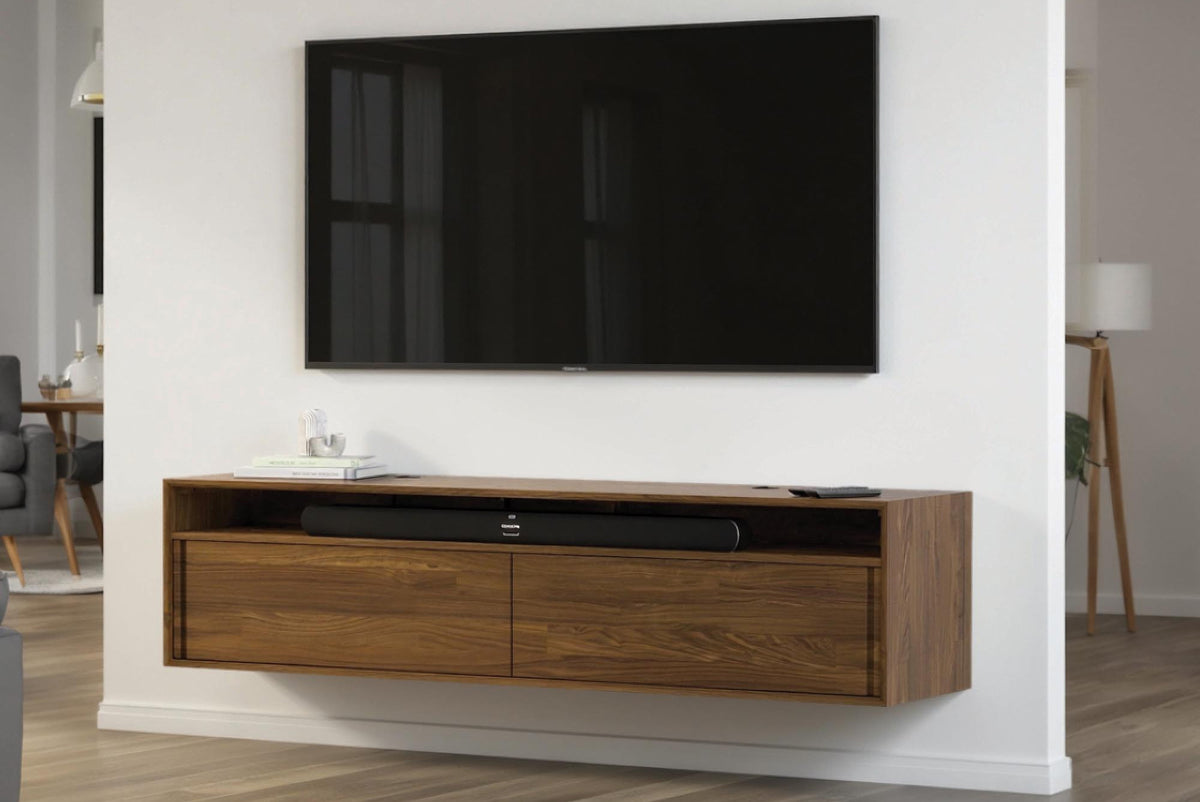 Wall Mounted Cabinet by Copeland Furniture, showing wall mounted cabinet in live shot.