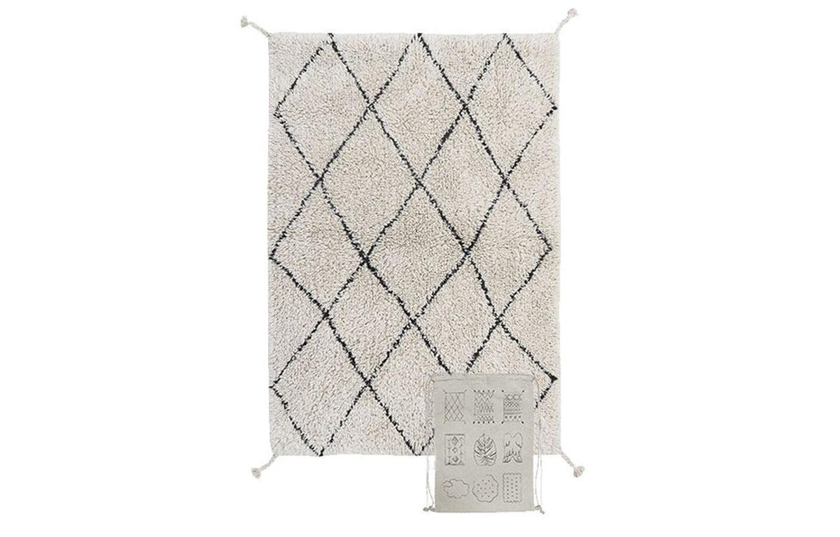 Bereber Style Washable Rug by Lorena Canals - Bereber.