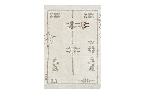 Nomad Kerman Washable Rug by Lorena Canals - Natural.