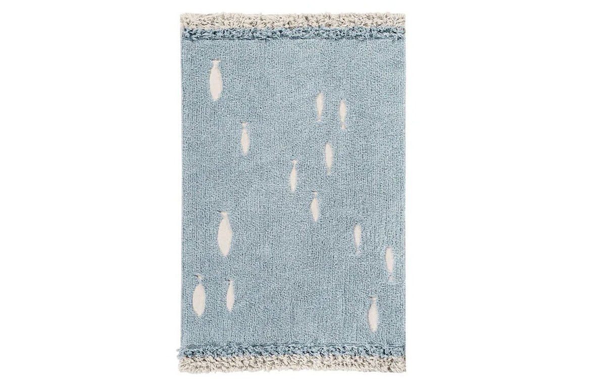 The Sea Washable Rug by Lorena Canals - Ocean Shore.