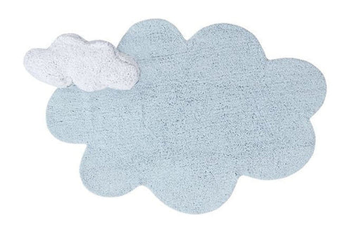 Puffy Washable Rug by Lorena Canals - Dream Blue.