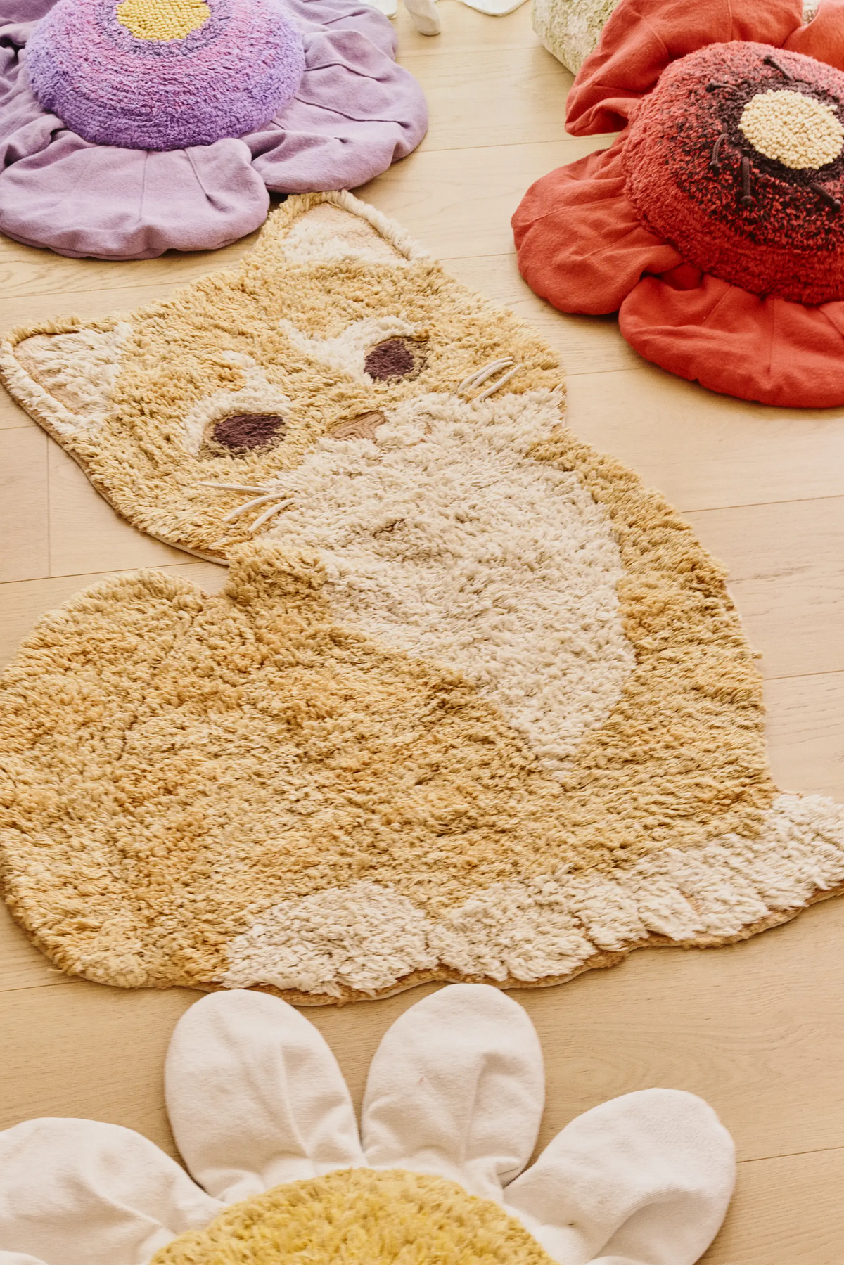 Washable Rug Ginger the Cat by Lorena Canals
