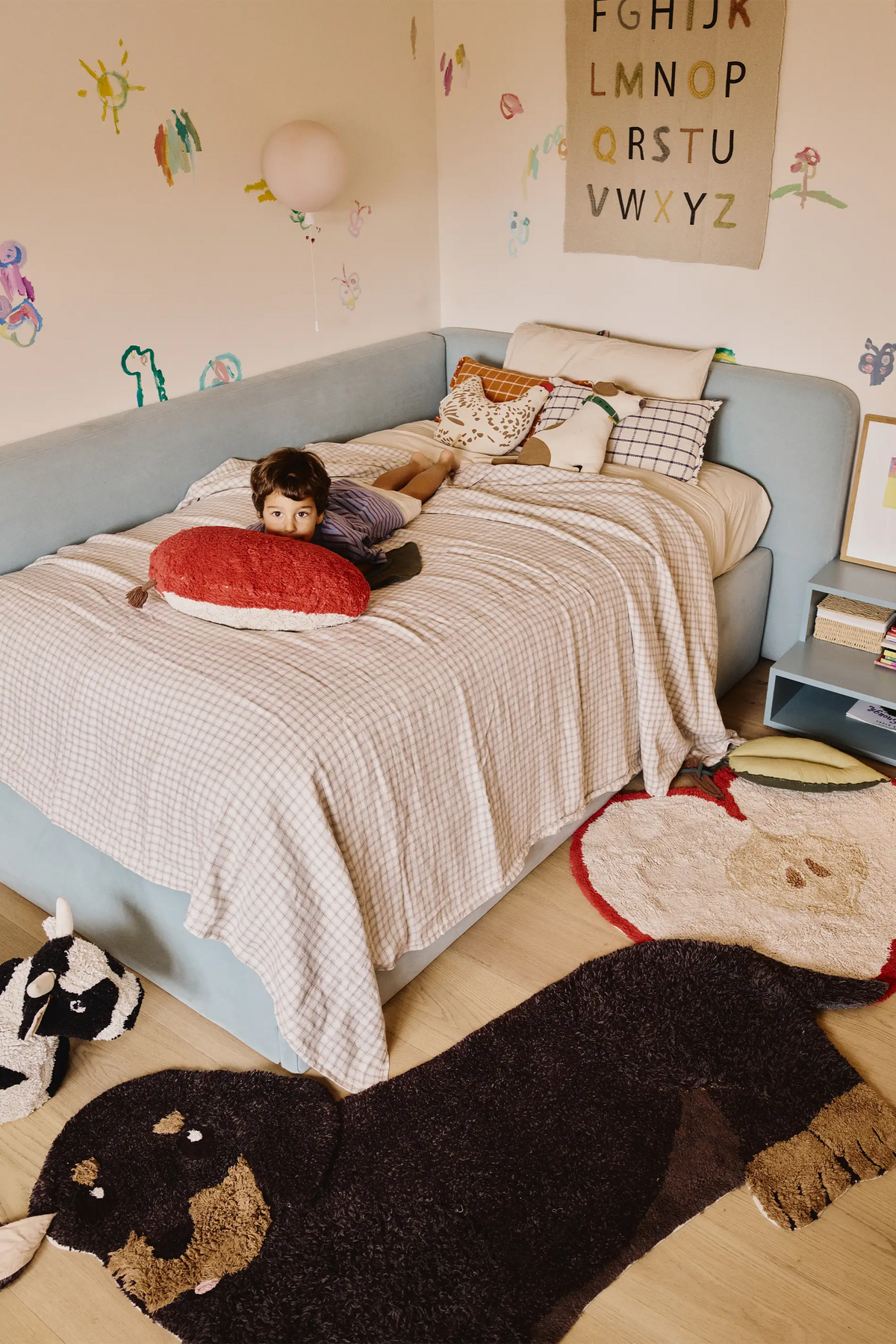 Washable Rug Jack the Dog by Lorena Canals