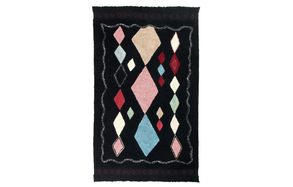 Bereber Style Washable Rug by Lorena Canals - Meknes.