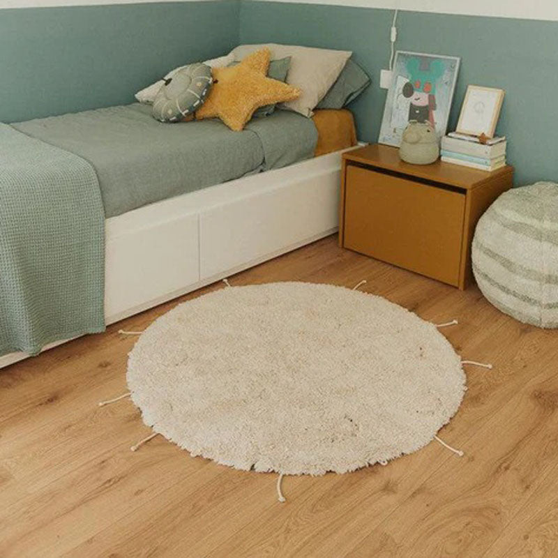 Washable Solar System Play Rug by Lorena Canals, showing washable solar system play rug in live shot.