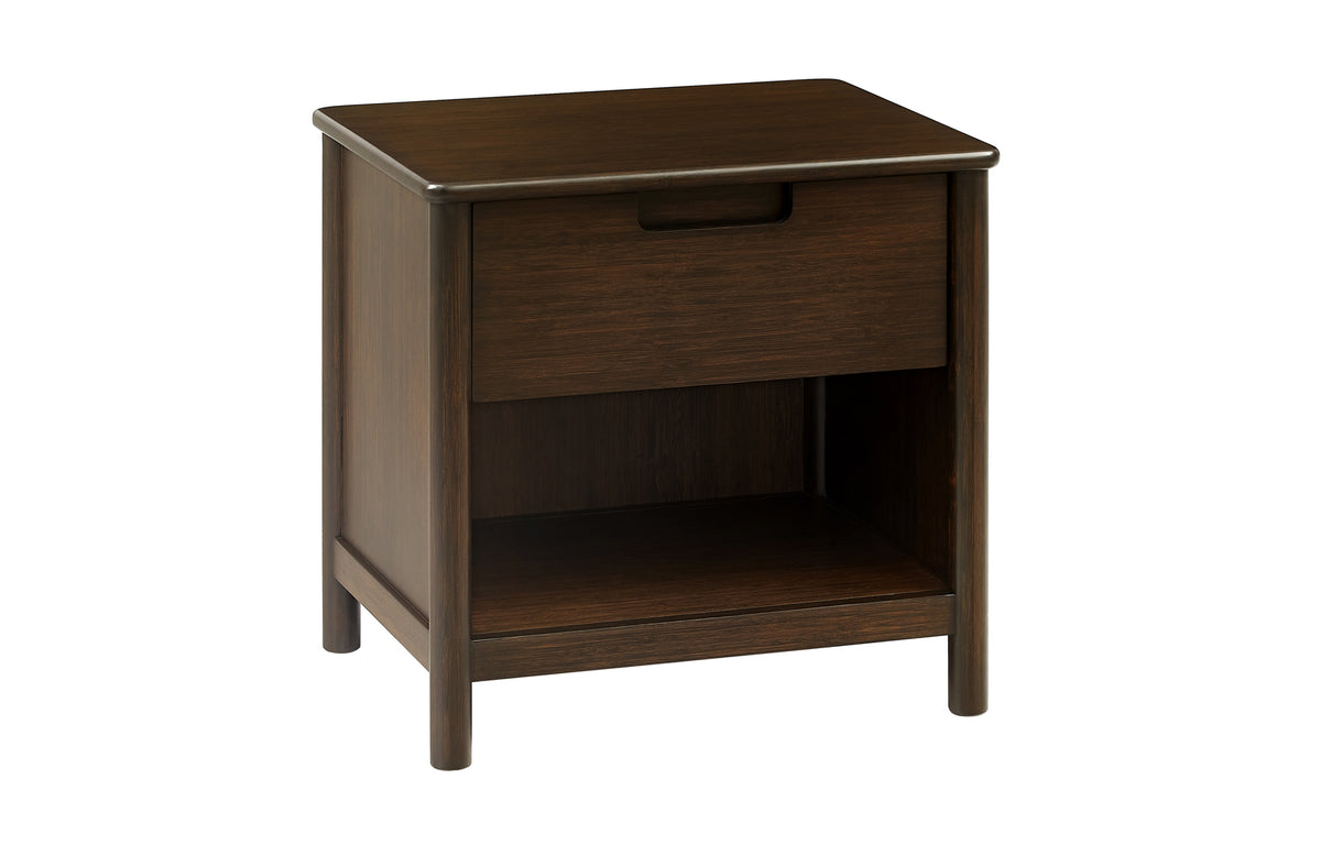 Weston Nightstand by Greeninton - Black Walnut.