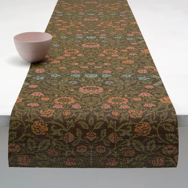 William Morris Placemat by Chilewich, showing william morris placemat in live shot.