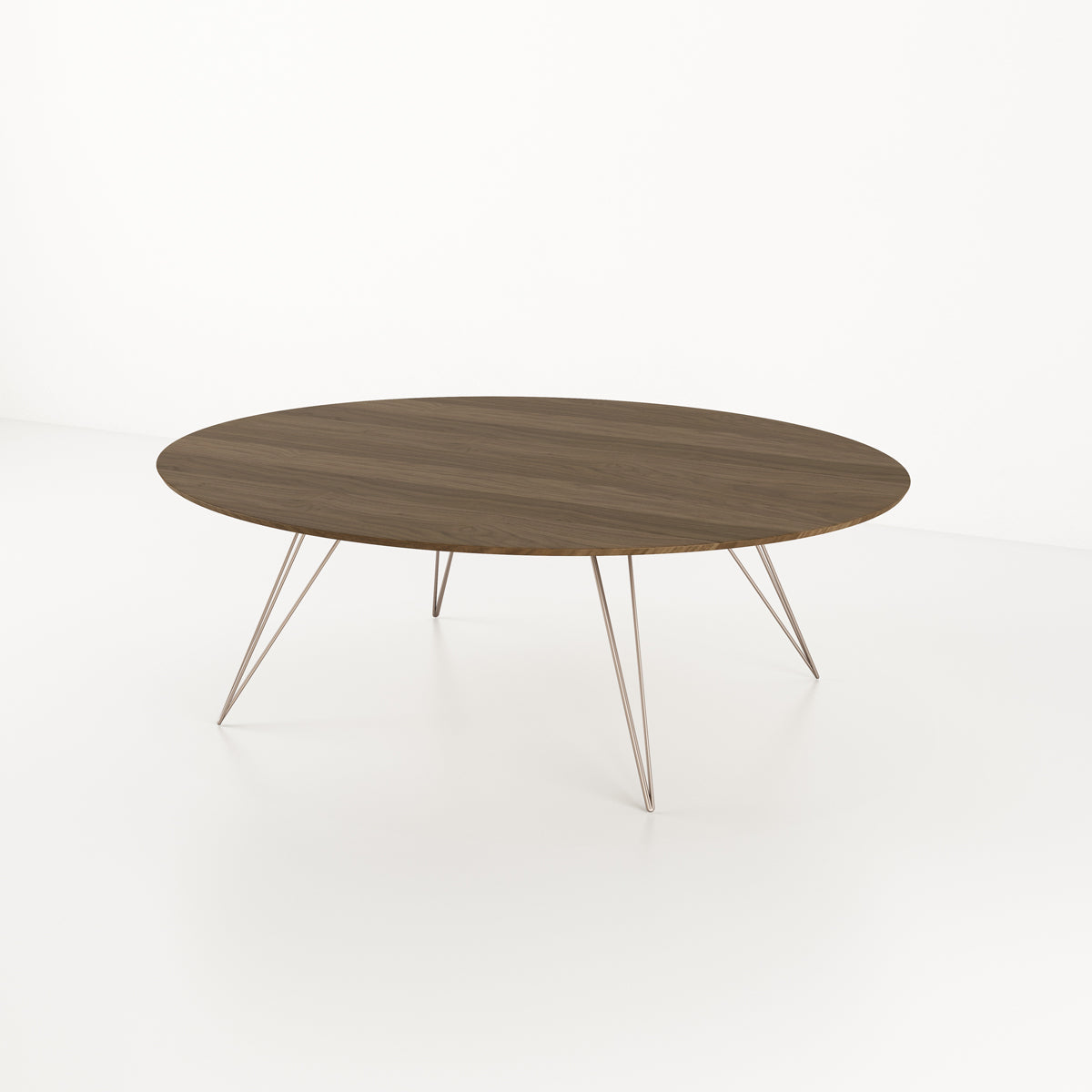 Williams Oval Coffee Table by Tronk Design, showing williams oval coffee table in live shot.