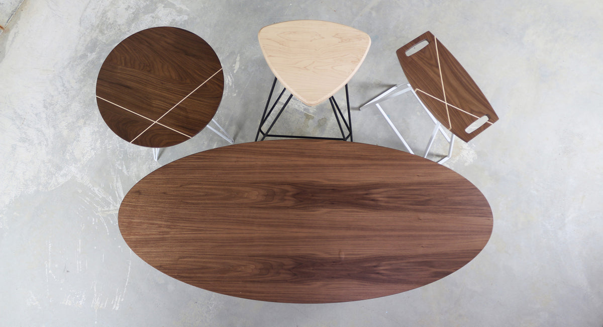 Williams Thin Coffee Table by Tronk Design, showing williams thin coffee table in live shot.