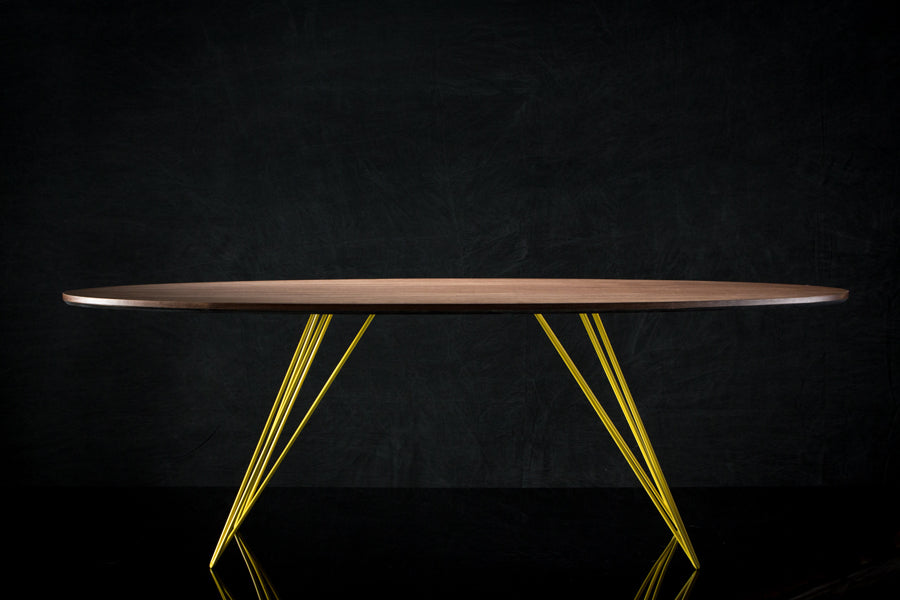 Williams Thin Coffee Table by Tronk Design, showing williams thin coffee table in live shot.