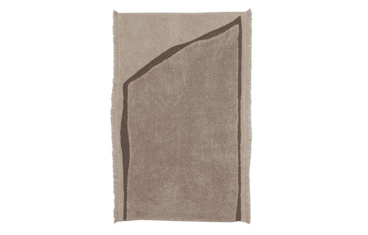 Nomade Suf Woolable Rug by Lorena Canals - Taupe.