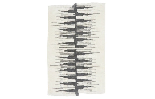 Nomade Zagros Woolable Rug by Lorena Canals - Natural-Grey.