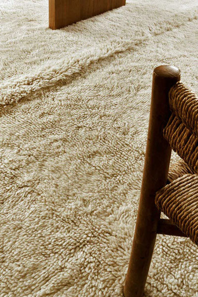 Sheep of the World Tundra Woolable Rug by Lorena Canals, showing sheep of the world tundra woolable rug in live shot.