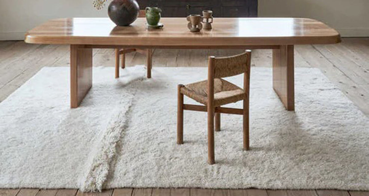 Sheep of the World Tundra Woolable Rug by Lorena Canals, showing sheep of the world tundra woolable rug in live shot.