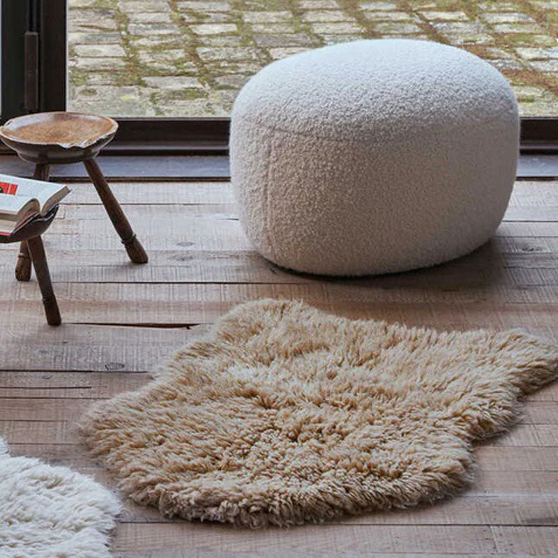 Sheep of the World Woolly Woolable Rug by Lorena Canals, showing sheep of the world woolly woolable rug in live shot.