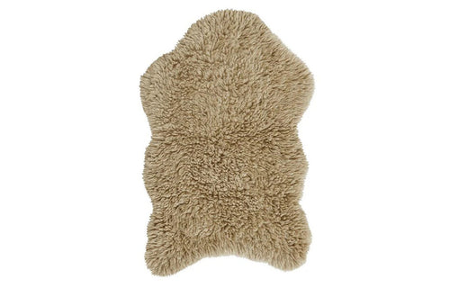 Sheep of the World Woolly Woolable Rug by Lorena Canals - Sheep Beige.