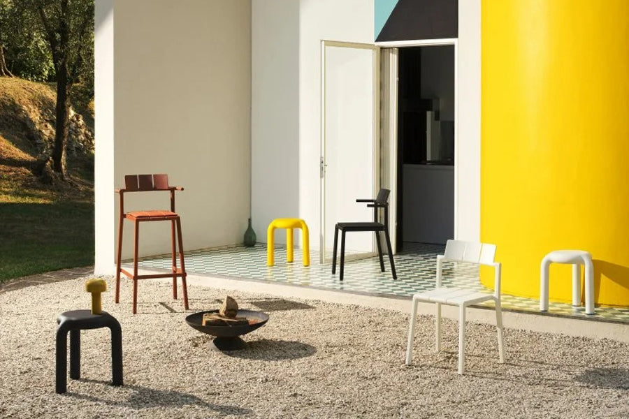 Yard Chair by Toou, showing yard chair in live shot.