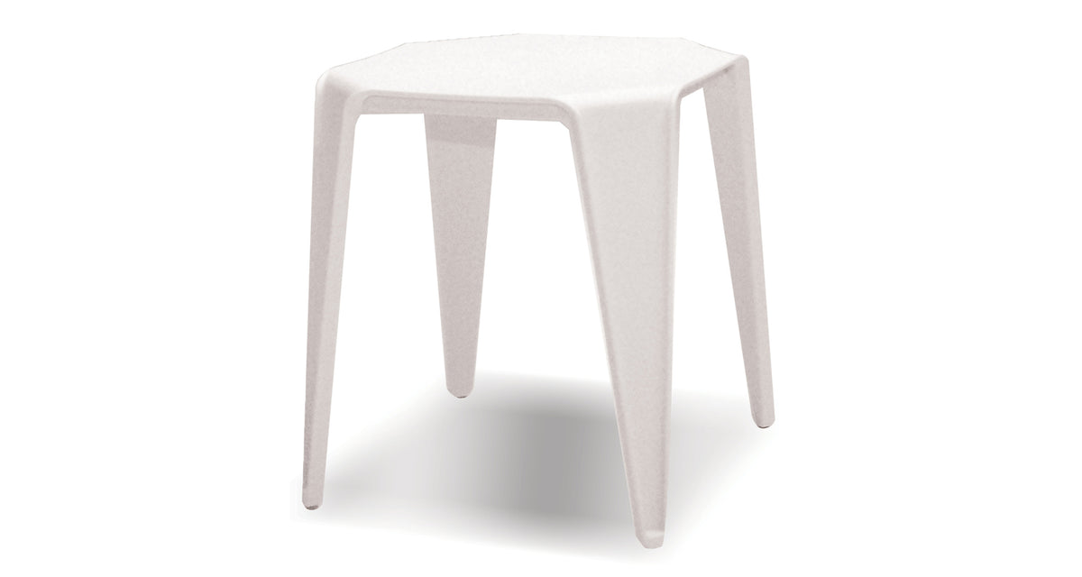 Yatta End Table by Mobital, showing front view of yatta end table.