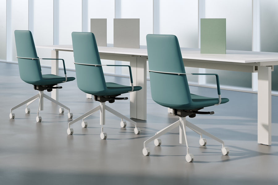 Zone 5 Prongs Office Chair by B&T, showing zone 5 prongs office chairs in live shot.