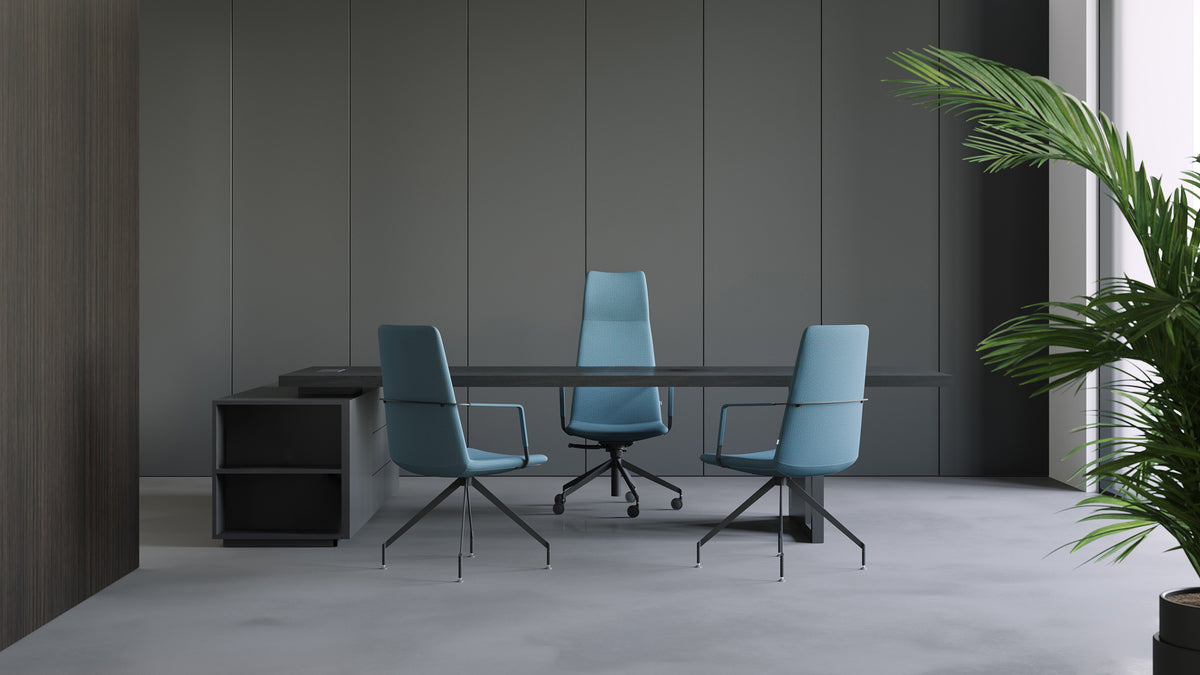 Zone Exclusive Office Chair by B&T, showing zone exclusive office chairs in live shot.