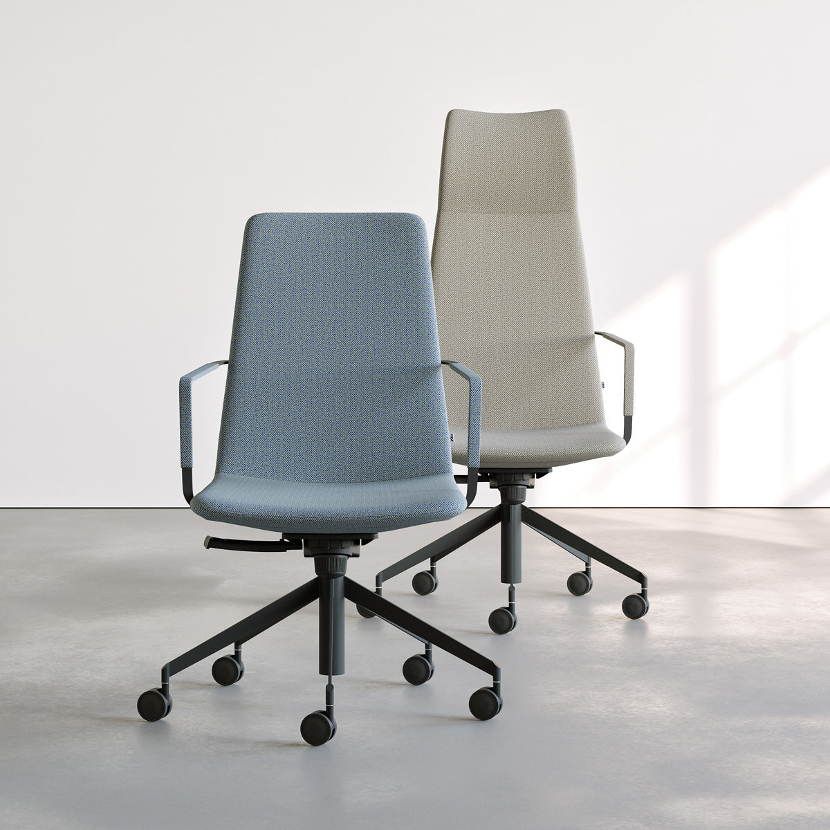 Zone Exclusive Office Chair by B&T, showing zone exclusive office chair in live shot.