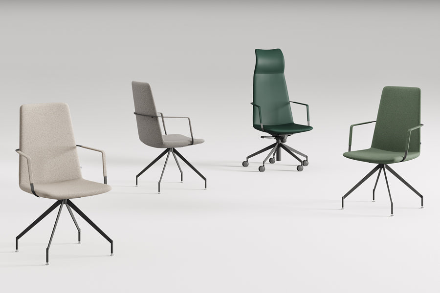 Zone Exclusive Office Chair by B&T, showing zone exclusive office chair in live shot.