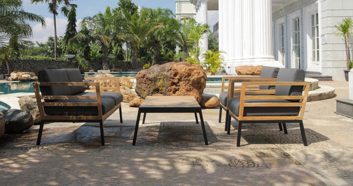 Zudu Coffee Table by Mamagreen, showing zudu coffee table in live shot.