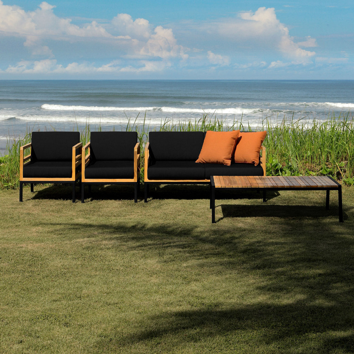Zudu Coffee Table by Mamagreen, showing zudu coffee table in live shot.