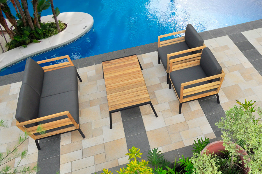 Zudu Coffee Table by Mamagreen, showing zudu coffee table in live shot.