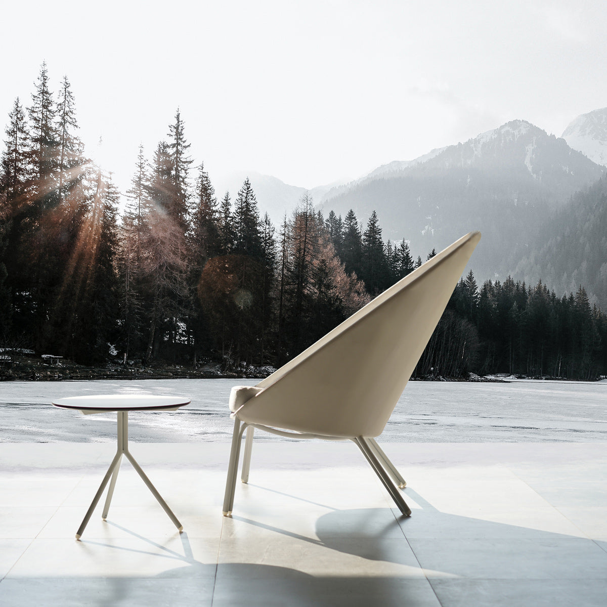 Zupy High Back Chair by Mamagreen, showing zupy high back chair in live shot.