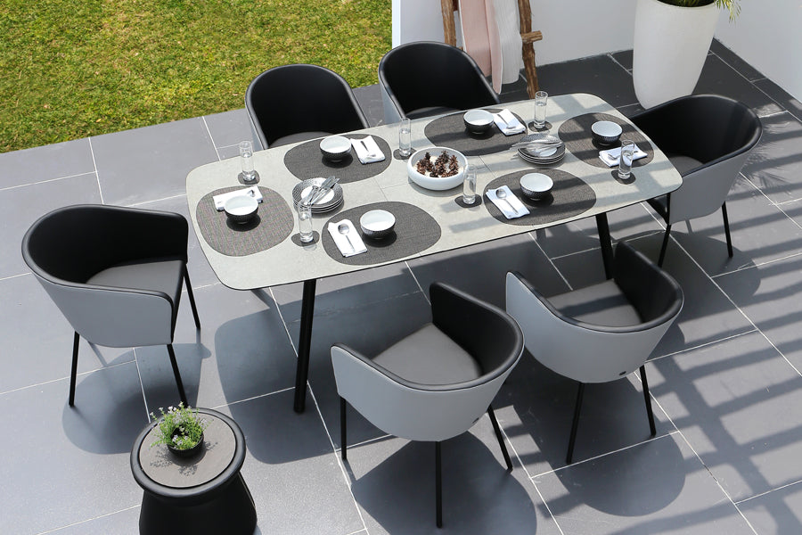 Zupy HPL 65" - 85" Extension Table by Mamagreen, showing zupy hpl 65" - 85" extension table in live shot.