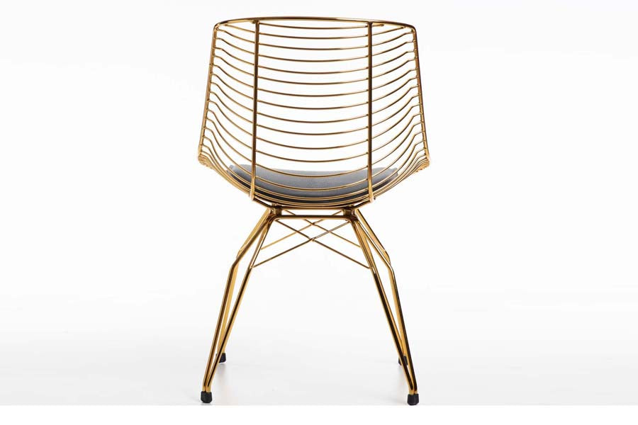 Tiger Chair by SohoConcept, showing back view of tiger chair.