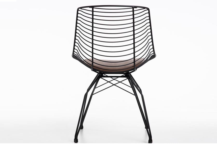 Tiger Chair by SohoConcept, showing back view of tiger chair.