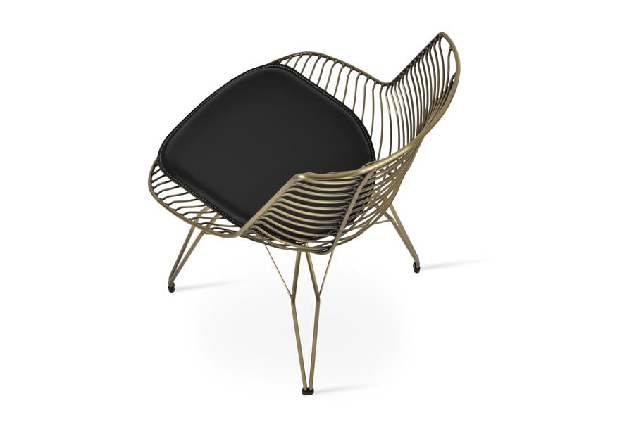 Tiger Chair by SohoConcept, showing side view of tiger chair.