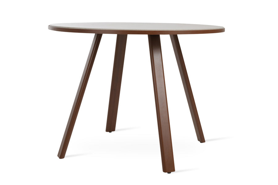 Denver Dining Table by SohoConcept, showing front view of denver dining table.