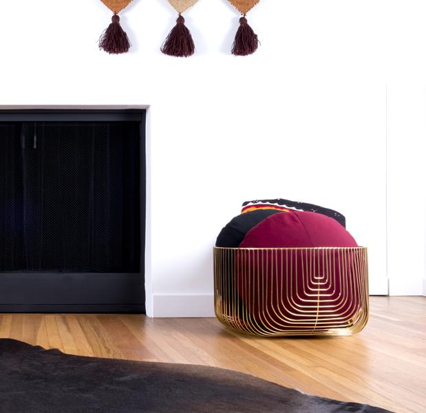 18" Bend Basket by Bend, showing 18" bend basket in live shot.