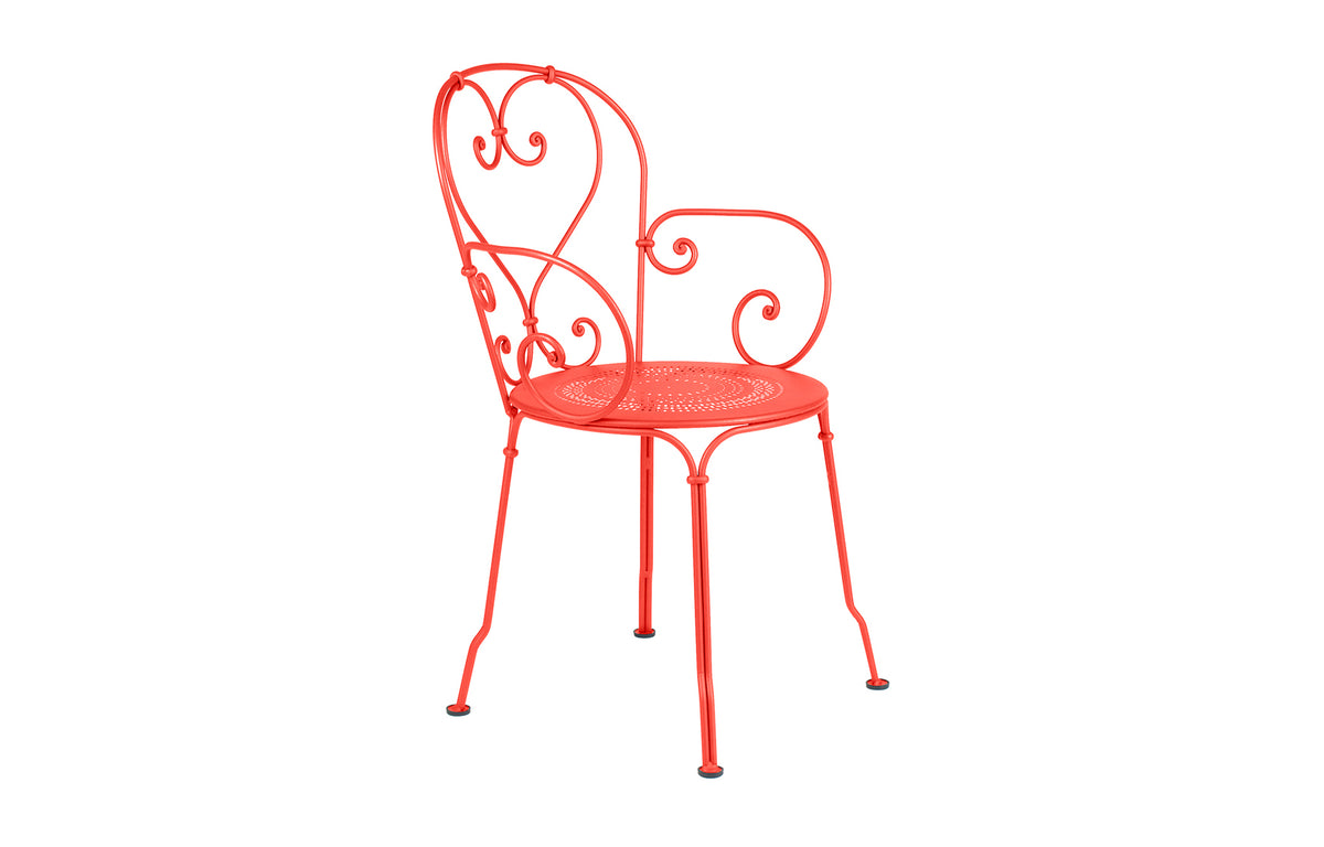 1900 Stacking Armchairby Fermob -  Capucine (matte textured)